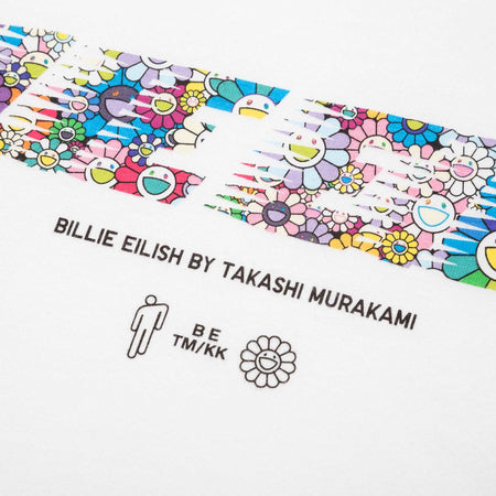 BILLIE EILISH X TAKASHI MURAKAMI X UNIQLO FLOWER LOGO TEE