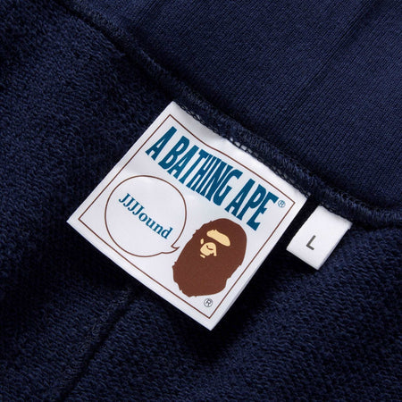 BAPE X JJJJOUND COLLEGE NAVY SWEATPANTS