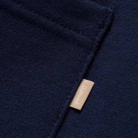 BAPE X JJJJOUND COLLEGE NAVY SWEATPANTS