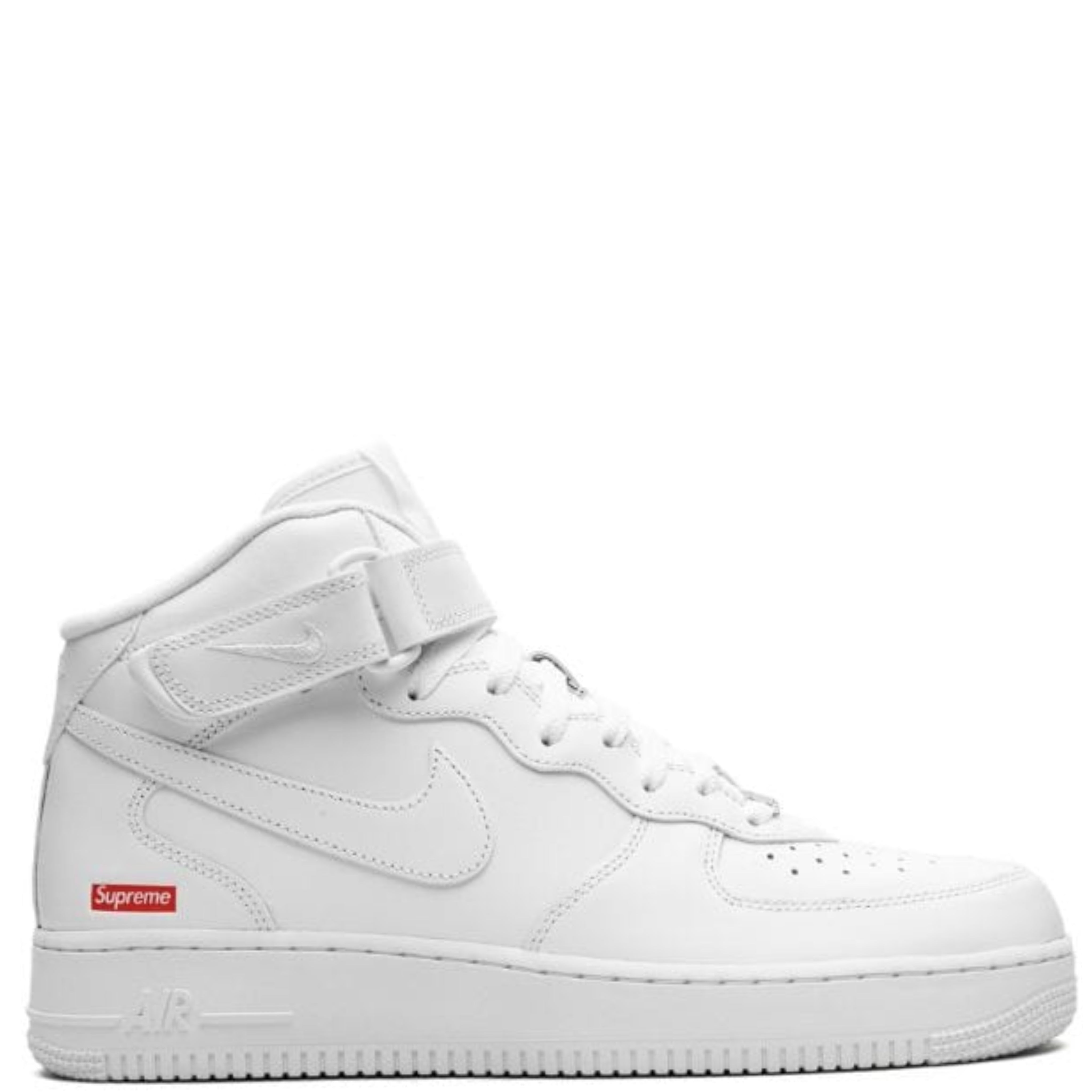 NIKE X SUPREME AIR FORCE 1 MID WHITE