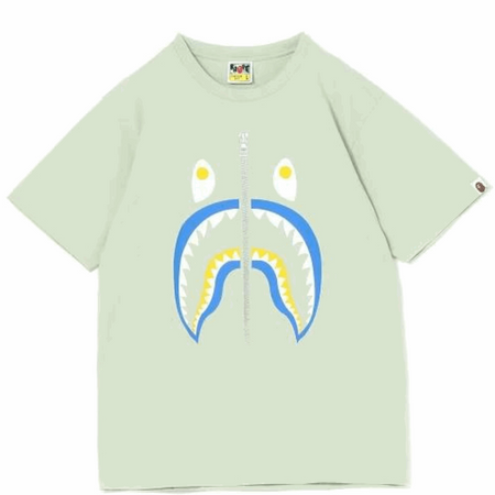 BAPE COLORS SHARK GREEN TEE